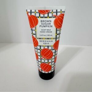 Beekman 1802 Goat Milk Hand Cream Brown Sugar Pumpkin 3.4 oz Sealed NEW
